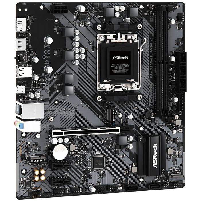 Matična ploča ASRock A620M-HDV/M.2, AMD AM5, Micro ATX
