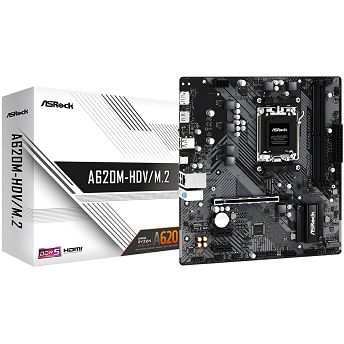 Matična ploča ASRock A620M-HDV/M.2, AMD AM5, Micro ATX