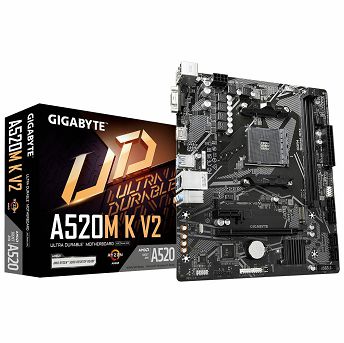 Matična ploča Gigabyte A520M K V2, AMD AM4, Micro ATX