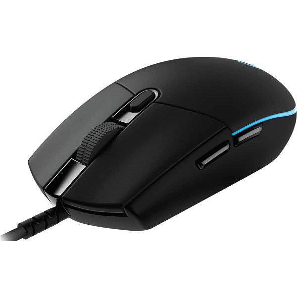 Miš Logitech G Pro Hero, žičani, gaming, 25600DPI, HERO senzor, RGB, crni