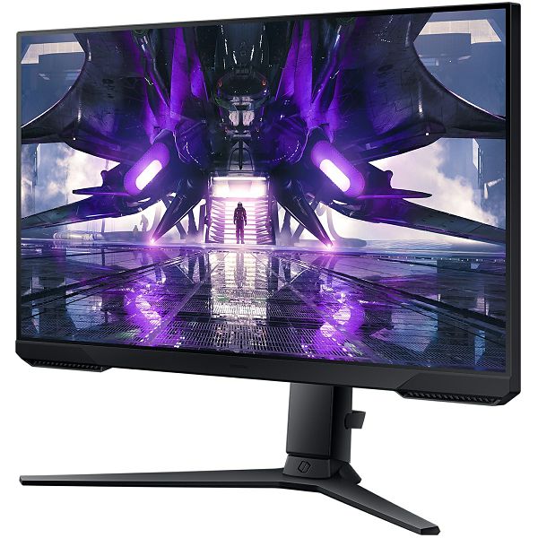 Monitor Samsung 24" Odyssey G3, LS24AG300NUXEN, VA, gaming, AMD FreeSync Premium 144Hz, 1ms, HDMI, DP, Pivot, Full HD
