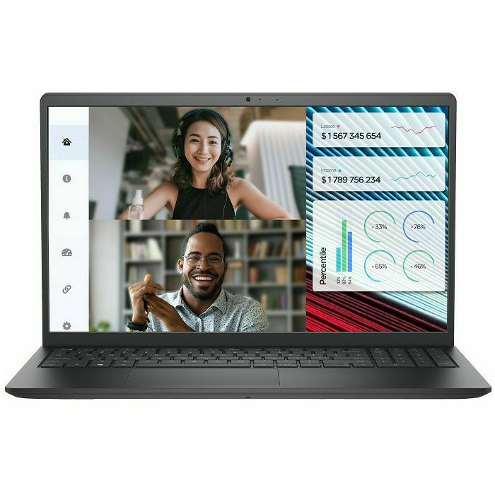 Notebook Dell Vostro 3520, 15.6" FHD IPS 120Hz, Intel Core i3 1215U up to 4.4GHz, 8GB DDR4, 512GB NVMe SSD, Intel UHD Graphics, Linux, 3 god