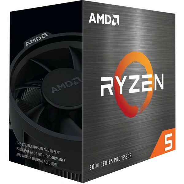 Procesor AMD Ryzen 5 5500 (6C/12T, up to 4.2GHz, 16MB, AM4), 100-100000457BOX